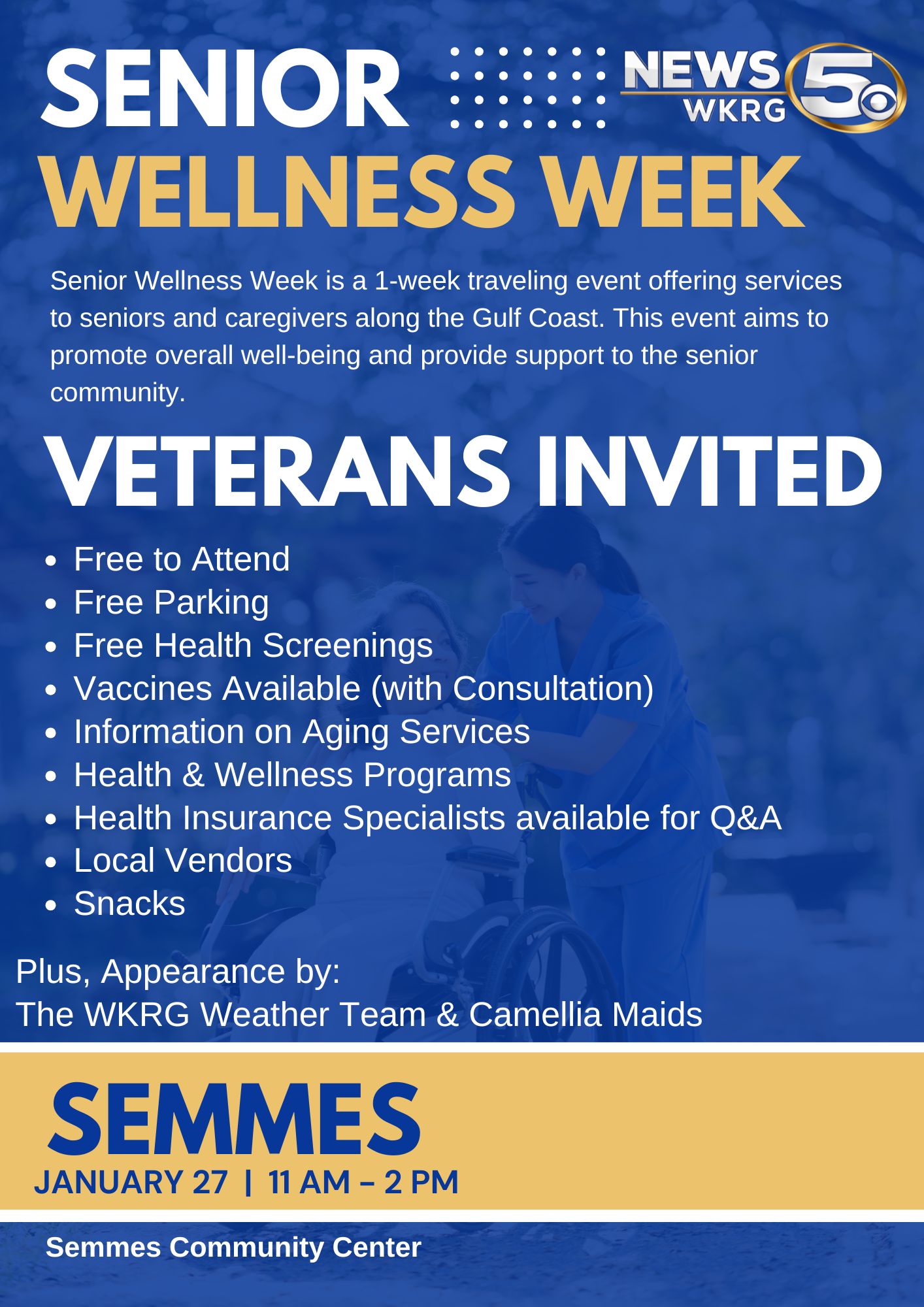 Senior Wellness Event at Semmes Community Center